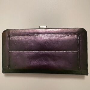 LODIS Ladies beautiful purple Wallet Clutch Style